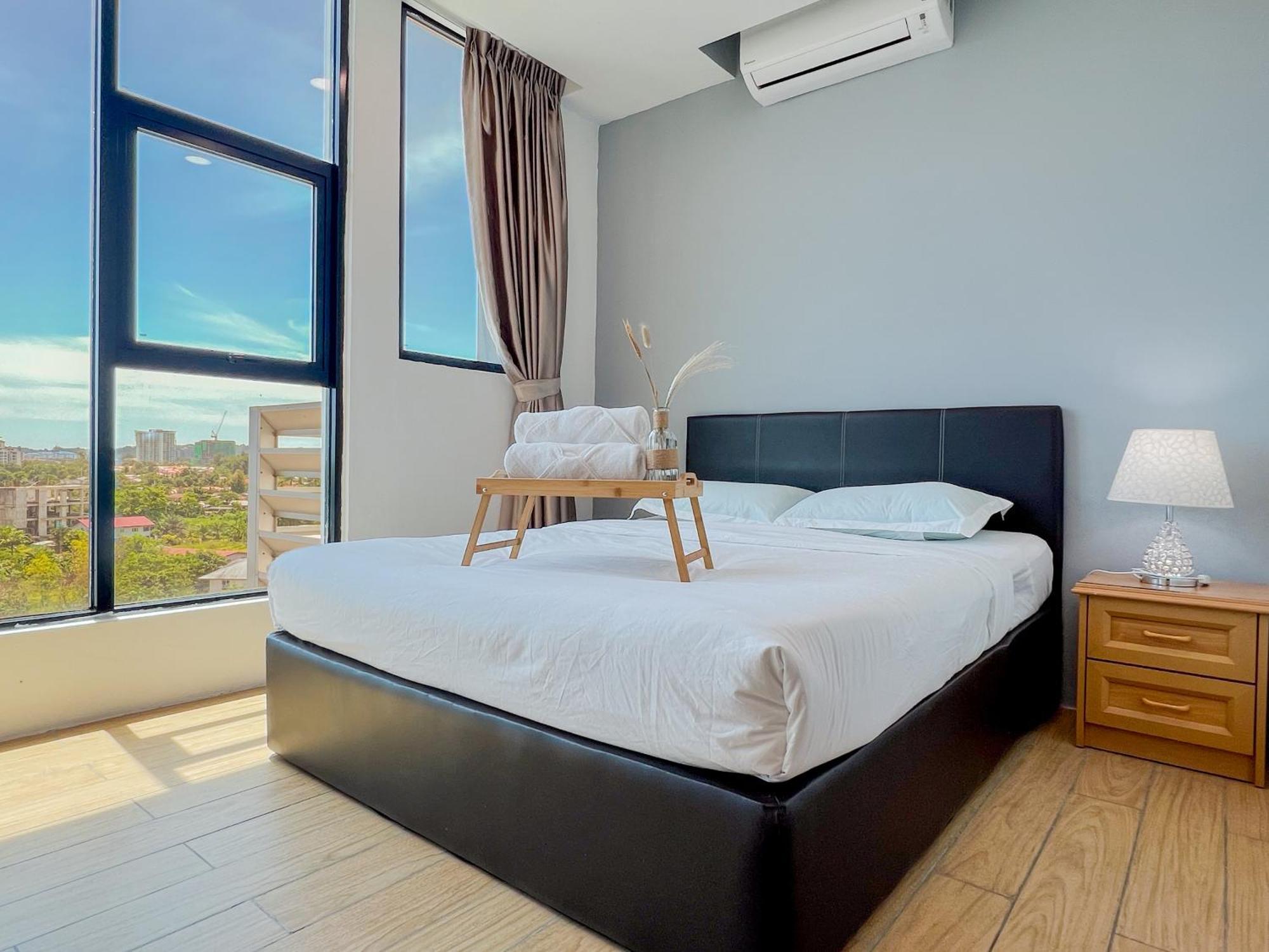 Hush Inn At Itcc Manhattan Suites كوتا كينابالو المظهر الخارجي الصورة